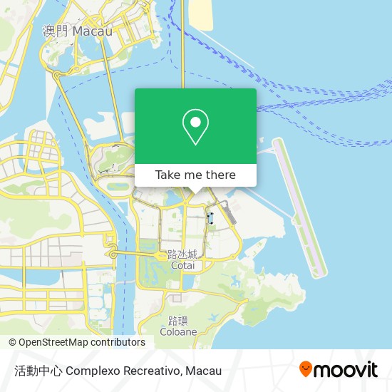 活動中心 Complexo Recreativo map