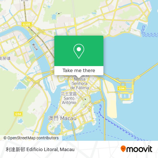 利達新邨 Edifício Litoral map