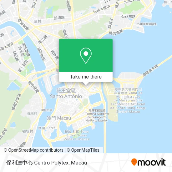 保利達中心 Centro Polytex map