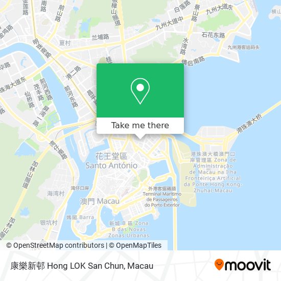 康樂新邨 Hong LOK San Chun map
