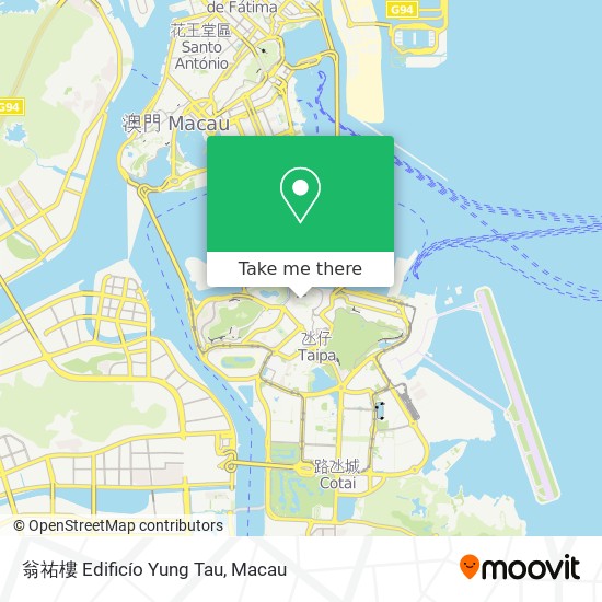 翁祐樓 Edificío Yung Tau map