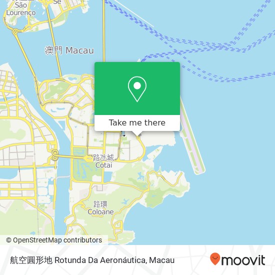 航空圓形地 Rotunda Da Aeronáutica map