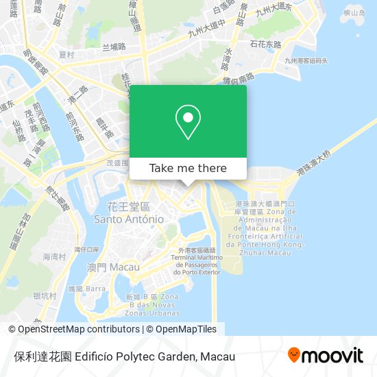 保利達花園 Edificío Polytec Garden map