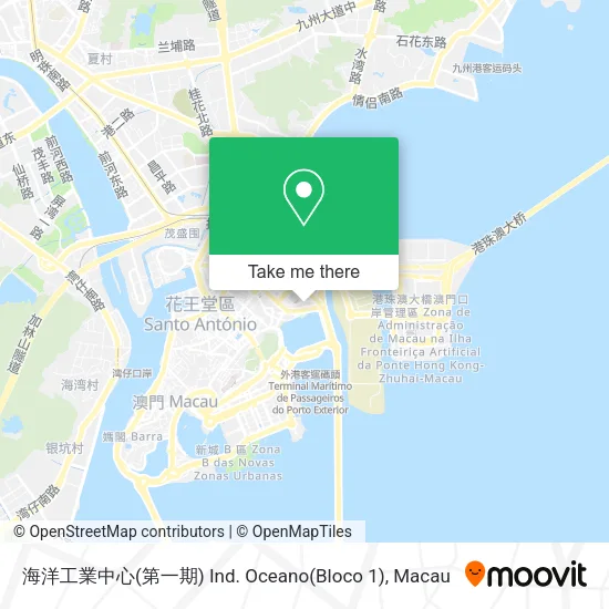 海洋工業中心(第一期) Ind. Oceano(Bloco 1) map