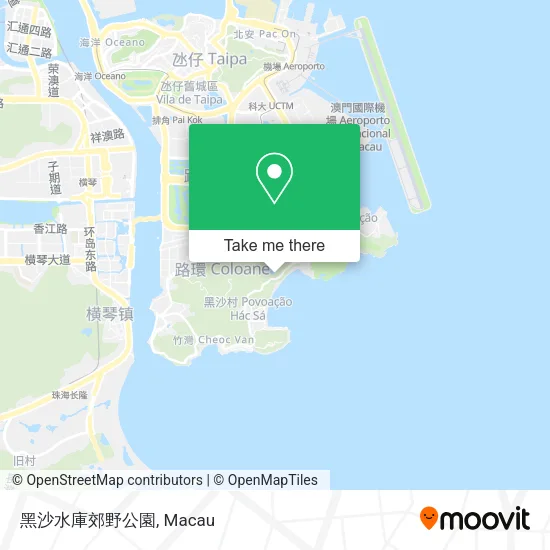 黑沙水庫郊野公園 map