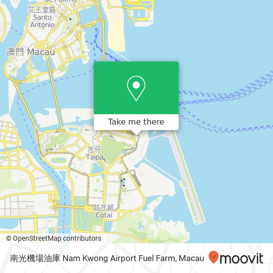 南光機場油庫 Nam Kwong Airport Fuel Farm map