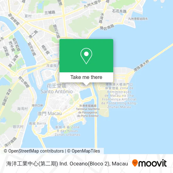海洋工業中心(第二期) Ind. Oceano(Bloco 2) map