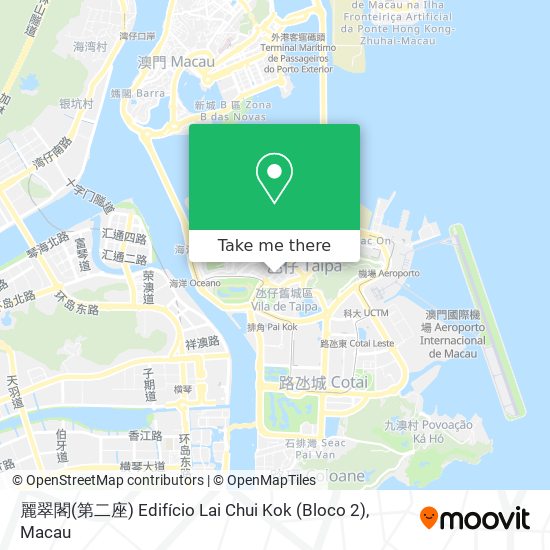 麗翠閣(第二座) Edifício Lai Chui Kok (Bloco 2) map