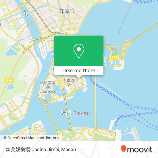 集美娛樂場 Casino Jimei map