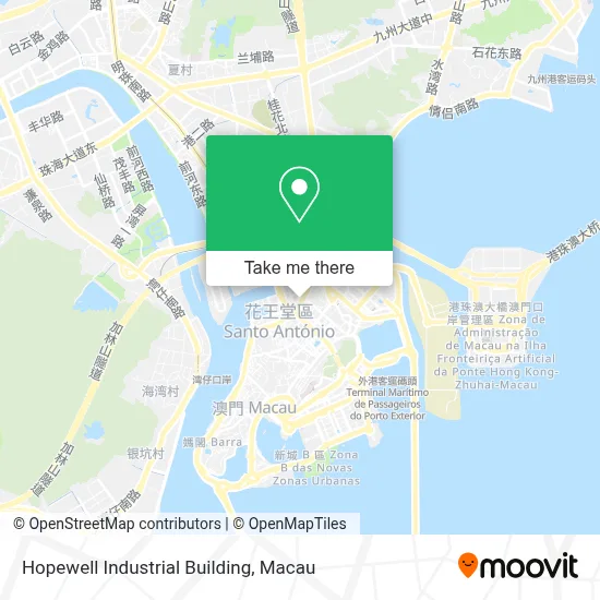 合和工業大廈 Edifício Industrial Hopewell地圖