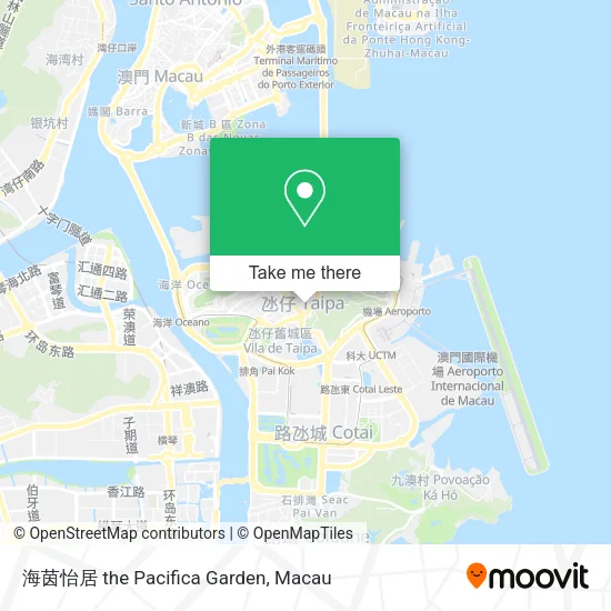 海茵怡居 the Pacifica Garden map