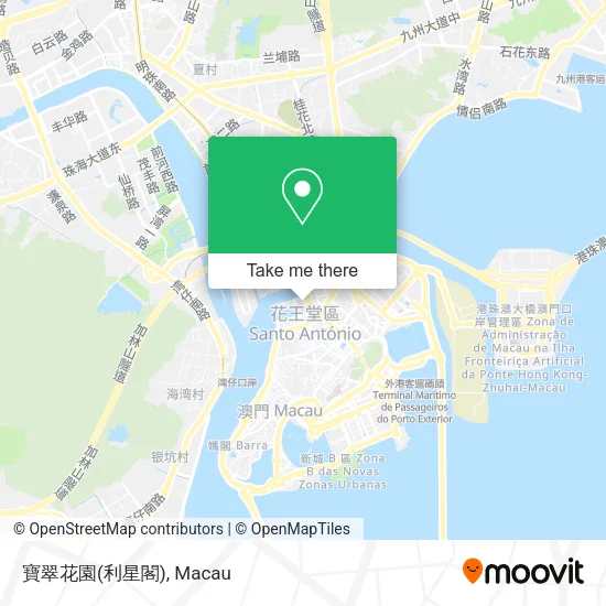 寶翠花園(利星閣)地圖