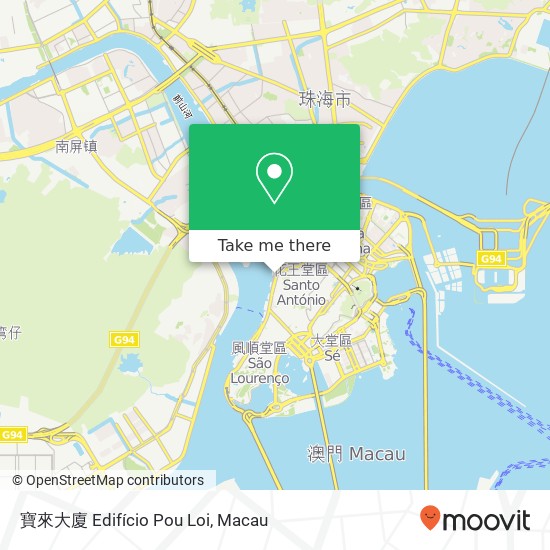 寶來大廈 Edifício Pou Loi map