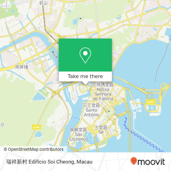 瑞祥新村 Edifício Soi Cheong map