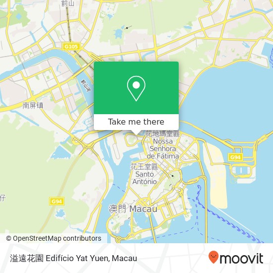 溢遠花園 Edifício Yat Yuen map