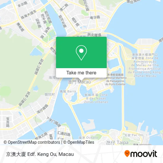 京澳大廈 Edf. Keng Ou map