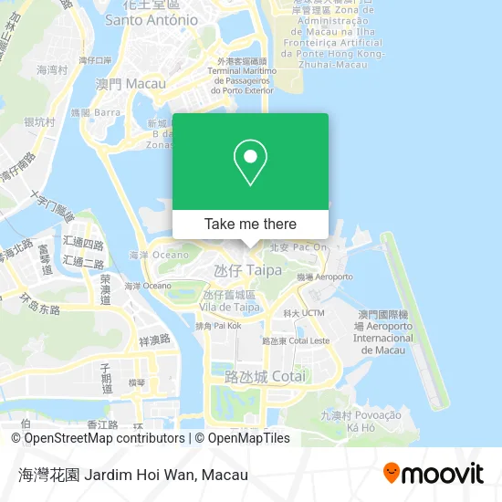 海灣花園 Jardim Hoi Wan地圖