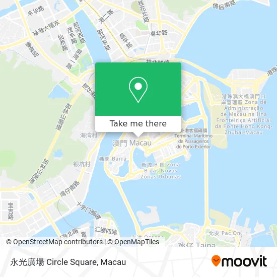 永光廣場 Circle Square map