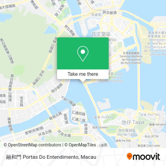 融和門 Portas Do Entendimento map