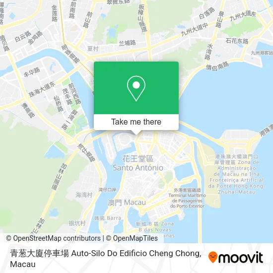 青葱大廈停車場 Auto-Silo Do Edificio Cheng Chong map
