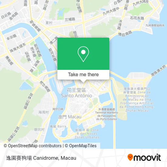 逸園賽狗場 Canidrome地圖