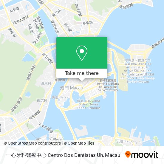 一心牙科醫療中心 Centro Dos Dentistas Uh map