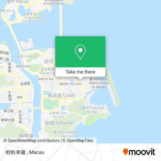 輕軌車廠 map