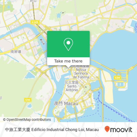 中旅工業大廈 Edifício Industrial Chong Loi map