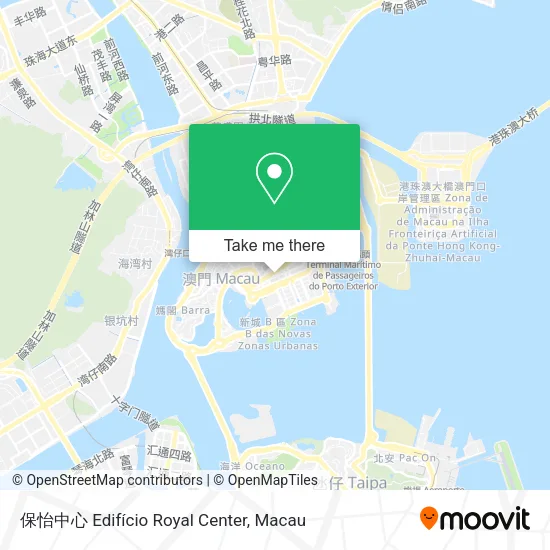 保怡中心 Edifício Royal Center map