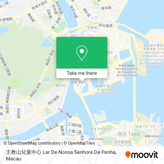 主教山兒童中心 Lar De Nossa Senhora Da Penha map