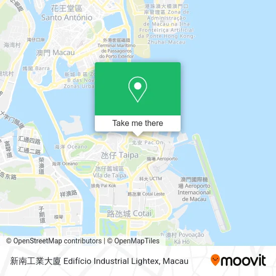 新南工業大廈 Edifício Industrial Lightex map