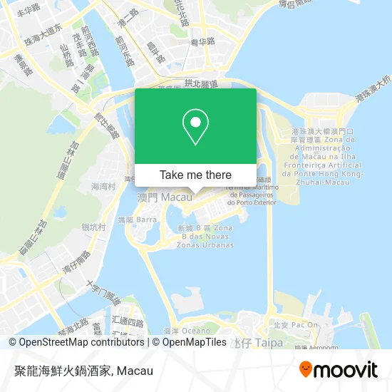 聚龍海鮮火鍋酒家地圖