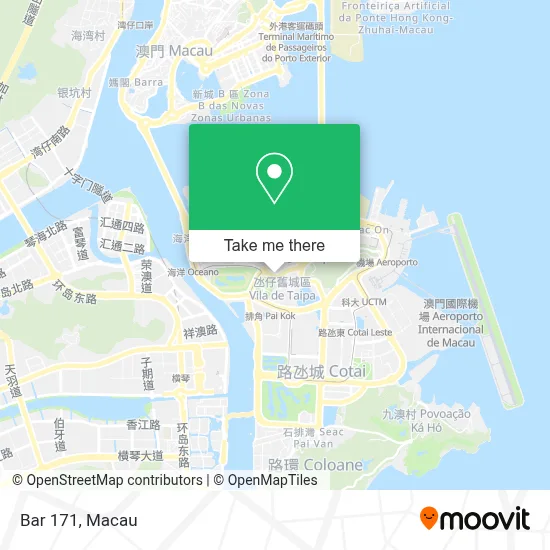 Bar 171 map