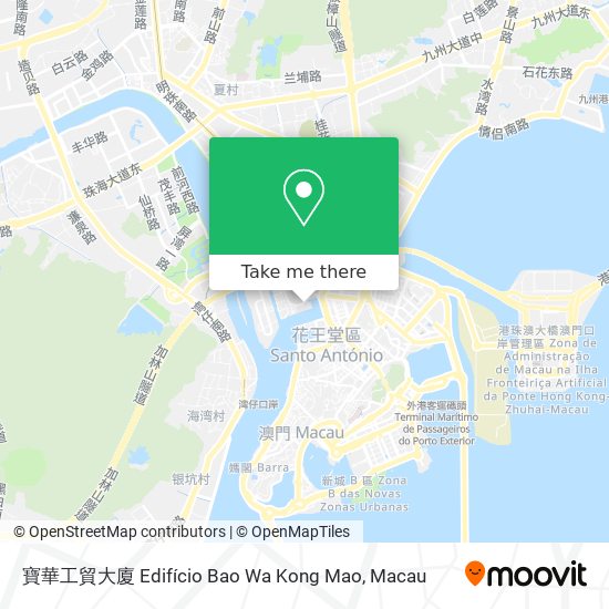 寶華工貿大廈 Edifício Bao Wa Kong Mao地圖