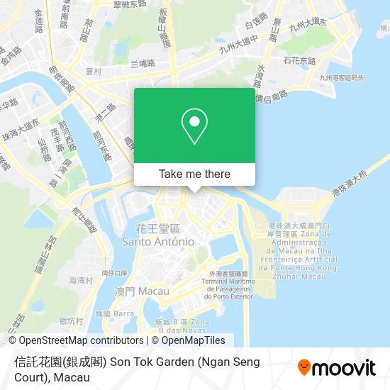信託花園(銀成閣) Son Tok Garden (Ngan Seng Court) map