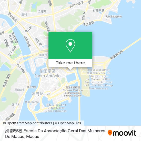 婦聯學校Escola Da Associacao Geral Das Mulheres De Macau map