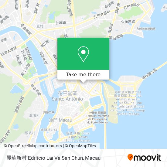 麗華新村 Edifício Lai Va San Chun map