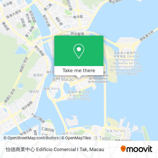 怡德商業中心 Edifício Comercial I Tak map