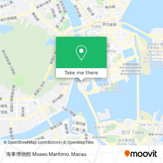 海事博物館 Museu Marítimo map