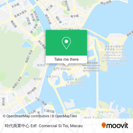 時代商業中心 Edf. Comercial Si Toi地圖