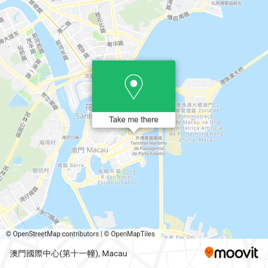 澳門國際中心(第十一幢)地圖