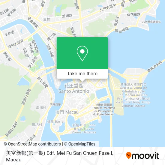 美富新邨(第一期) Edf. Mei Fu San Chuen Fase I地圖