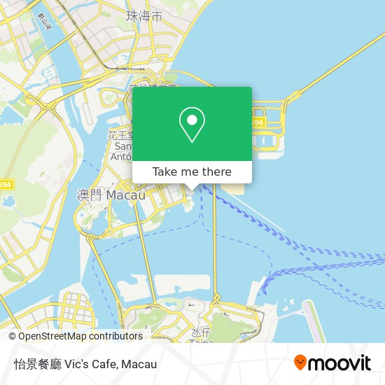 怡景餐廳 Vic's Cafe map