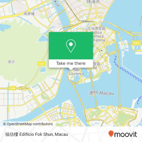 福信樓 Edifício Fok Shun map