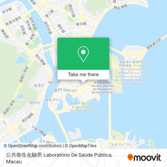 公共衛生化驗所 Laboratório De Saúde Pública map