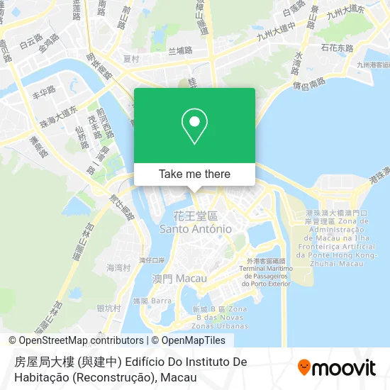 房屋局大樓 (與建中) Edifício Do Instituto De Habitação (Reconstrução) map