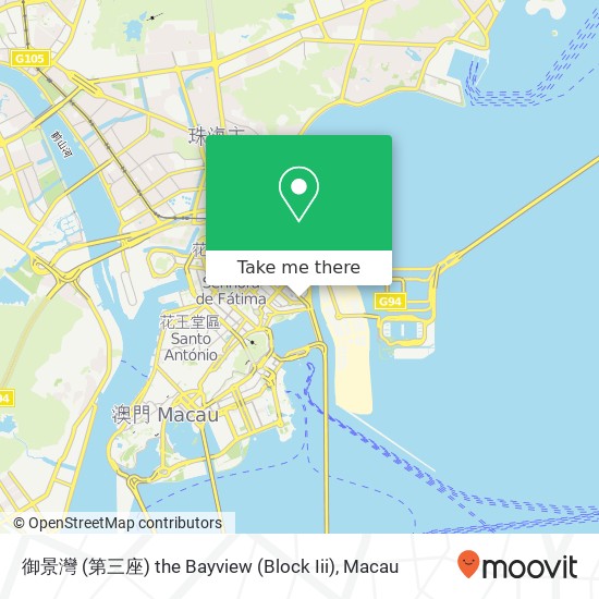 御景灣 (第三座) the Bayview (Block Iii) map