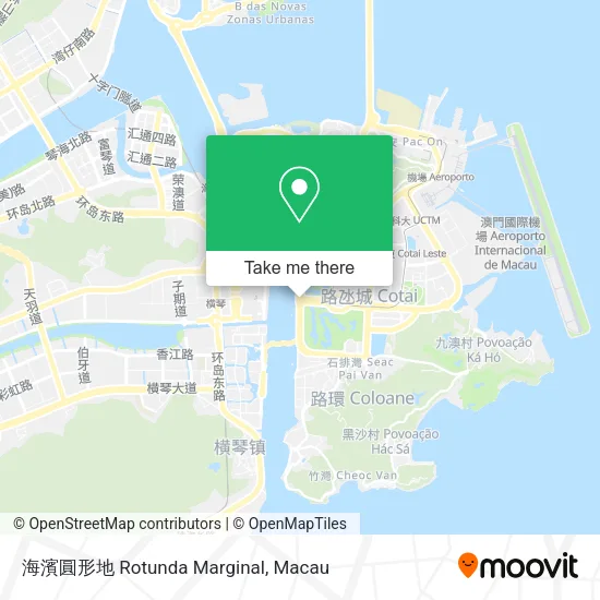 海濱圓形地 Rotunda Marginal地圖