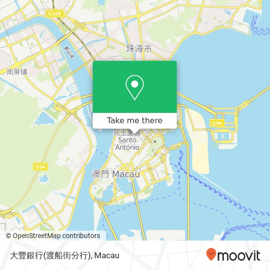大豐銀行(渡船街分行) map