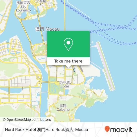 Hard Rock Hotel 澳門Hard Rock酒店 map